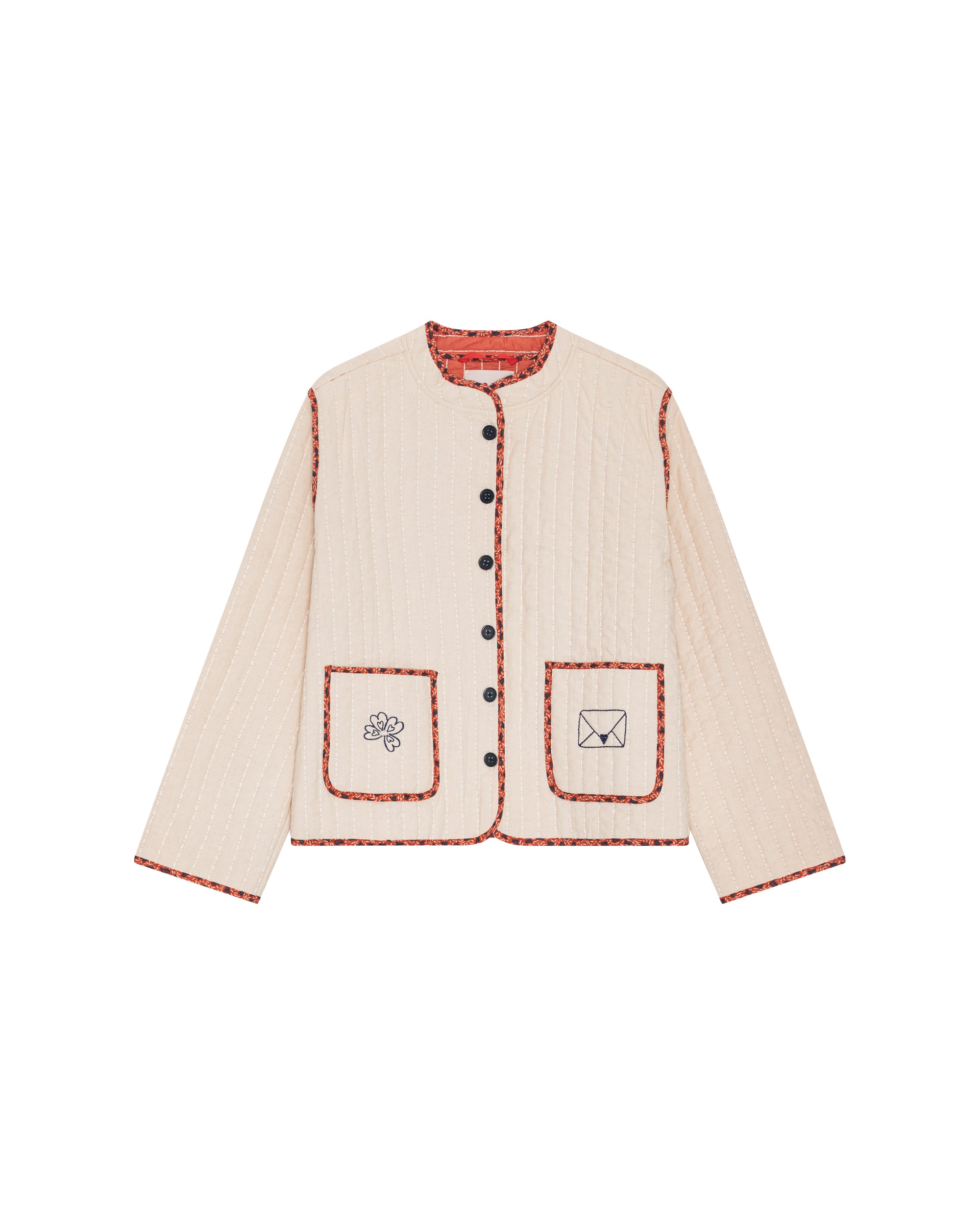HABIBA AMORE QUILTED CHINA JACKET Jacket VANILLA
