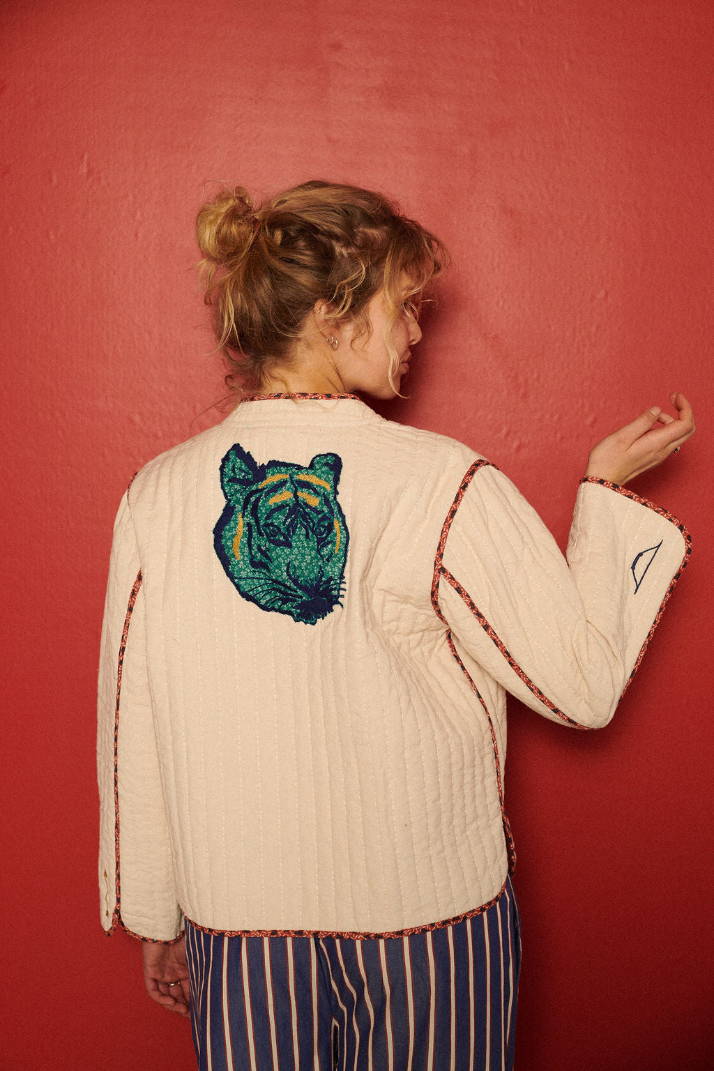 HABIBA AMORE QUILTED CHINA JACKET Jacket VANILLA