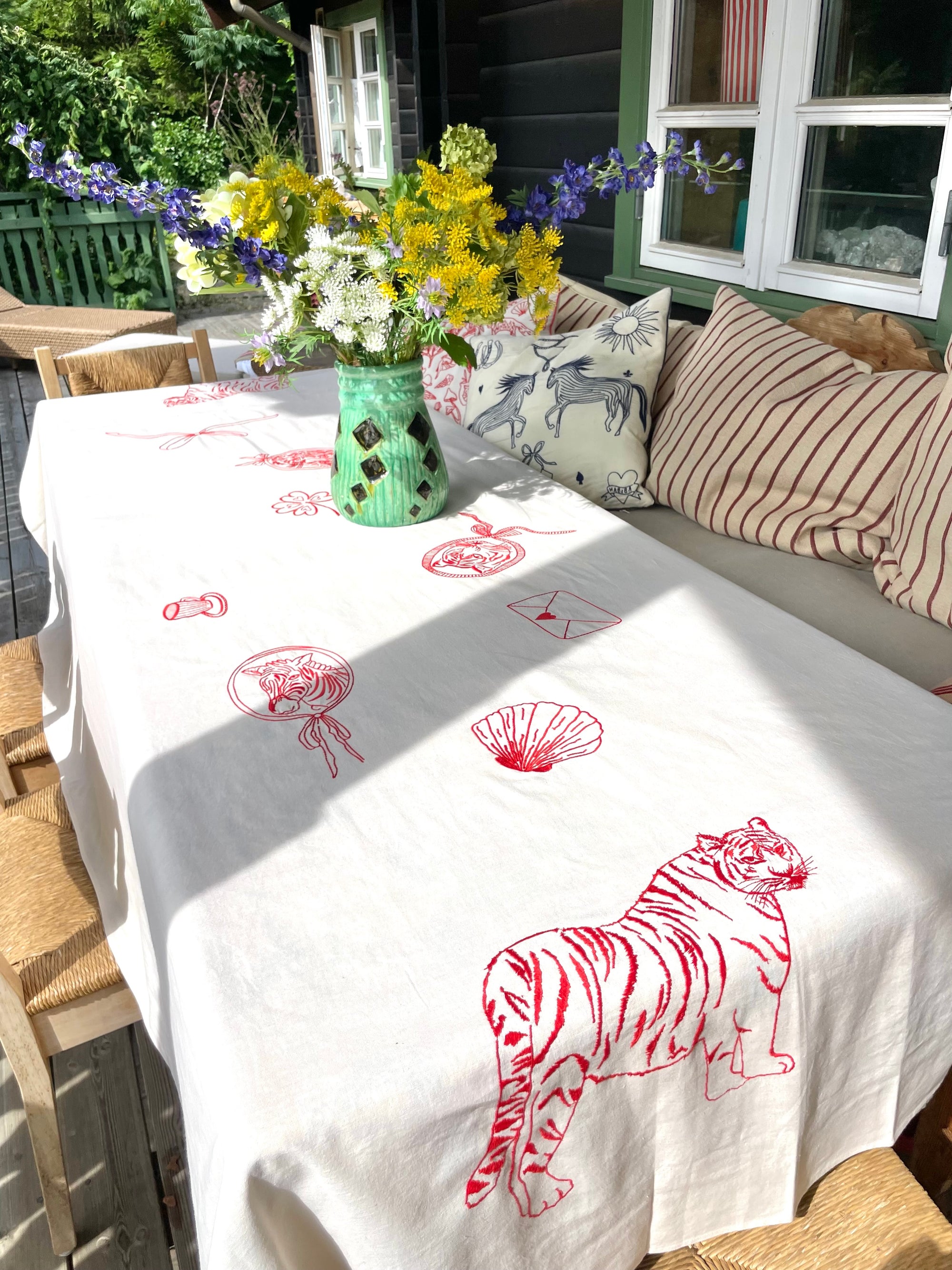 HABIBA AMORE TABLE CLOTH Table cloth VANILLA