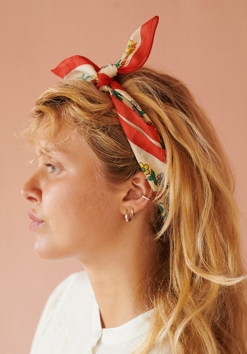 HABIBA HILMA BANDANA Bandanas & Scarves VANILLA