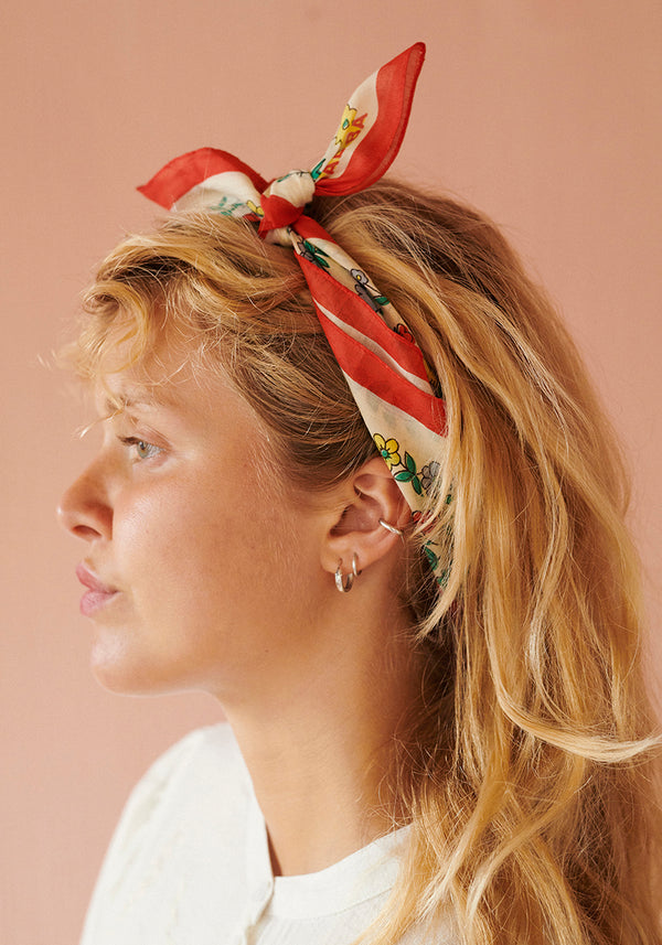 HABIBA HILMA BANDANA Bandanas & Scarves VANILLA