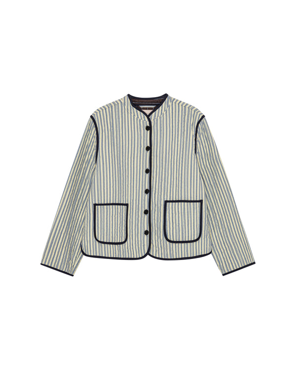 HABIBA MIO QUILTED CHINA JACKET Jacket SAPPHIRE