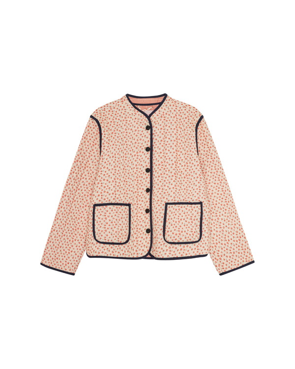 HABIBA NEW DAWN QUILTED CHINA JACKET Jacket BERRY