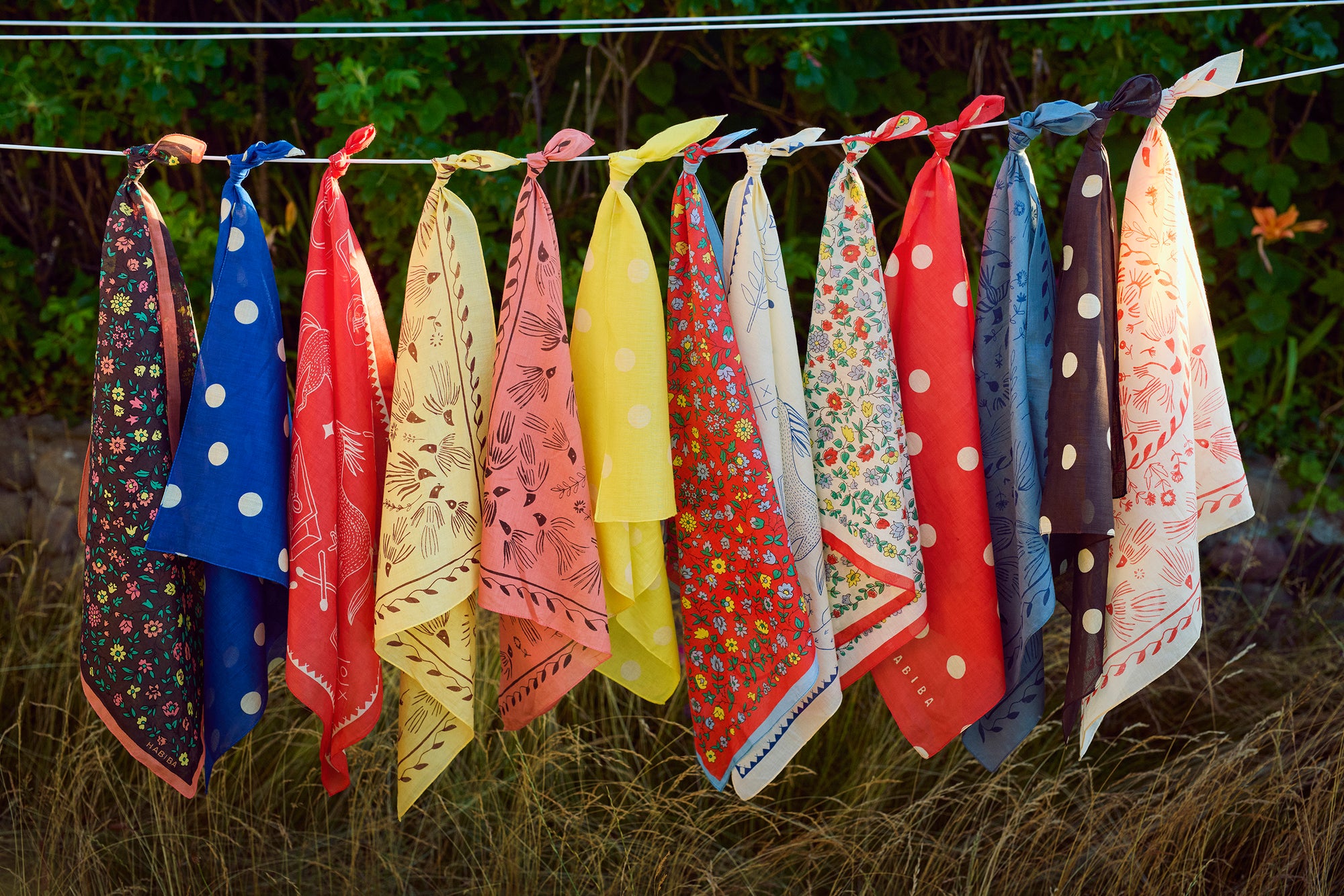 HABIBA PATTIE BANDANA Bananas & Scarves LEMON