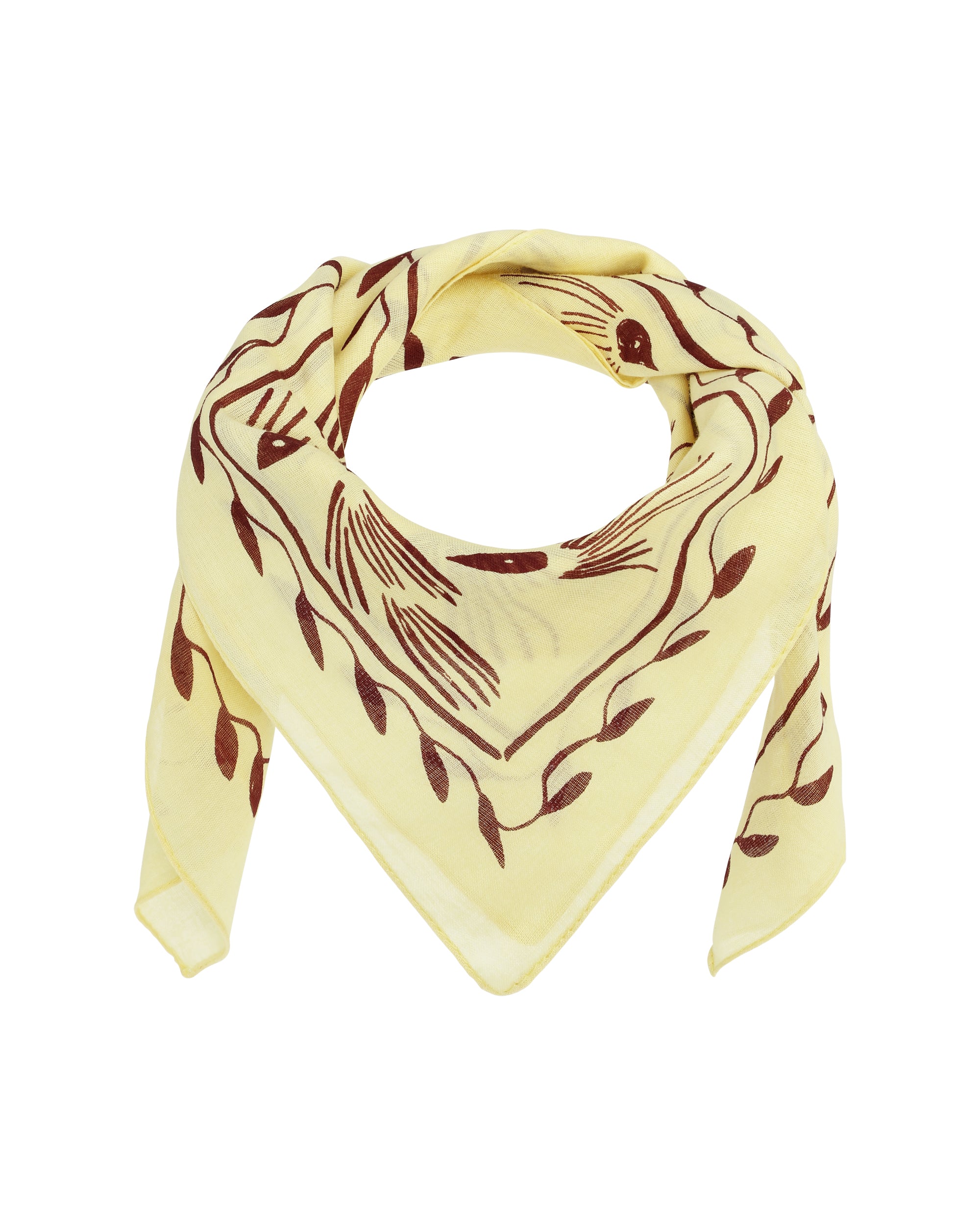 HABIBA PATTIE BANDANA Bananas & Scarves LEMON