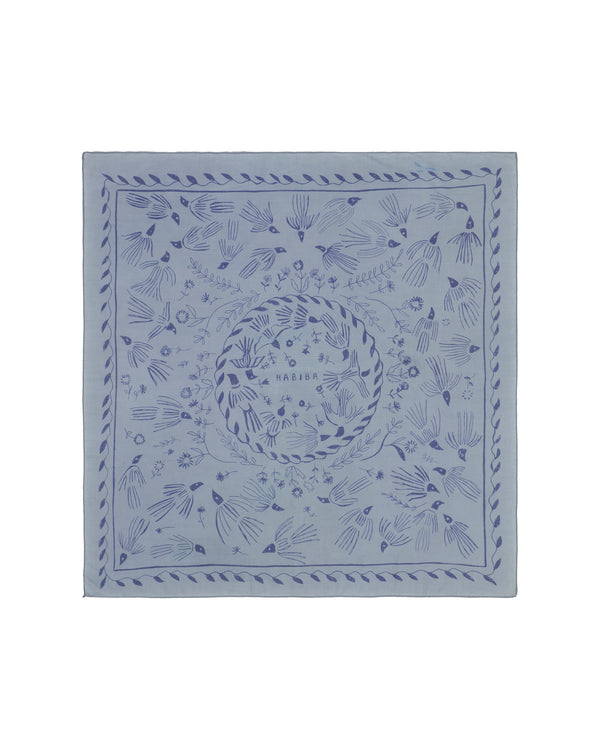 HABIBA PATTIE BANDANA Bananas & Scarves SAPPHIRE