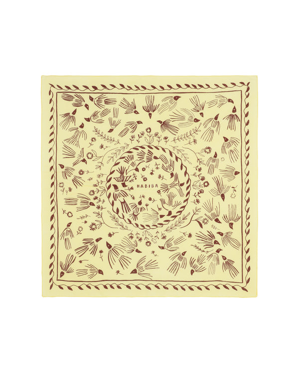 HABIBA PATTIE BANDANA Scarf & bandana LEMON