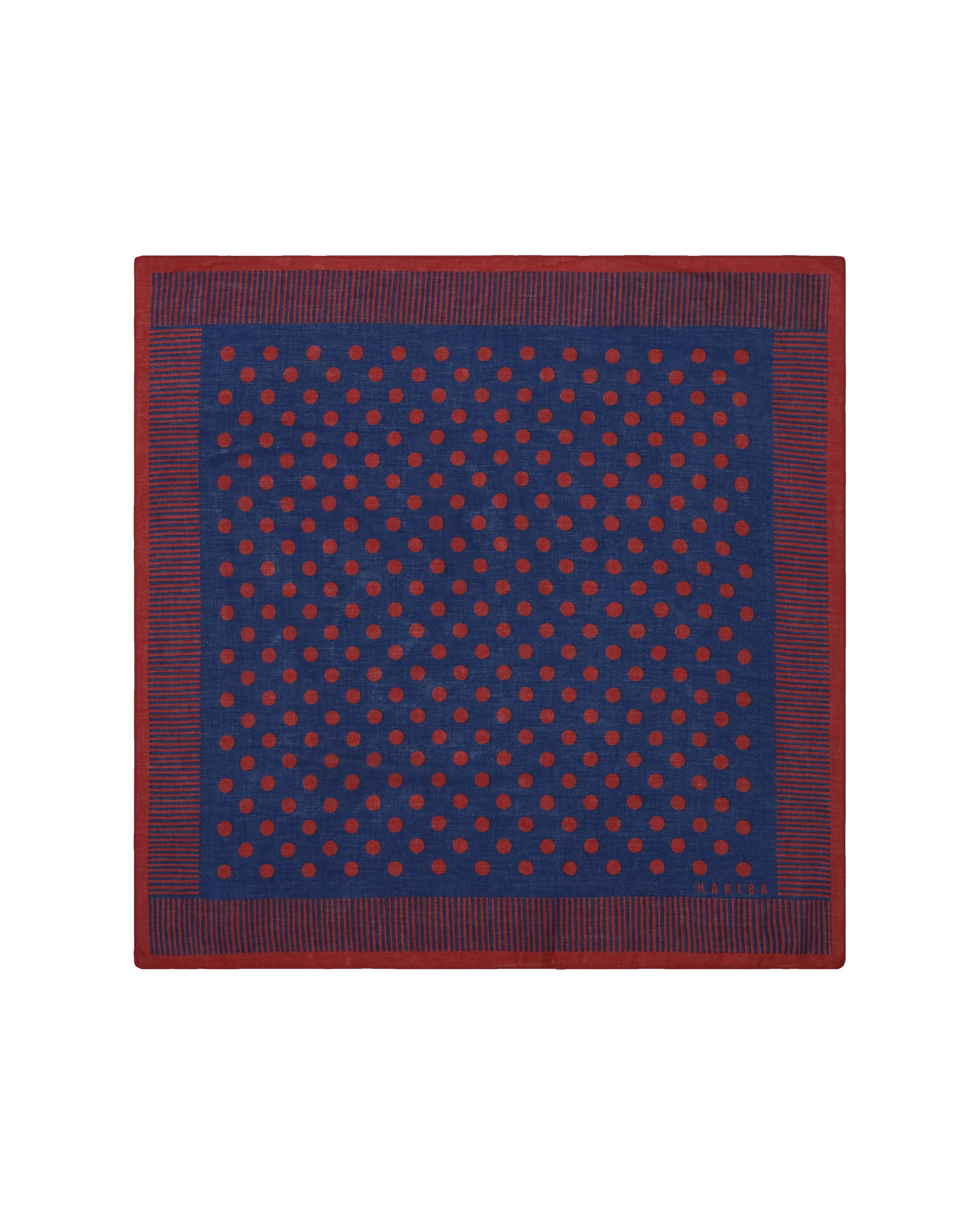 HABIBA POLGA BANDANA Bananas & Scarves INDIGO