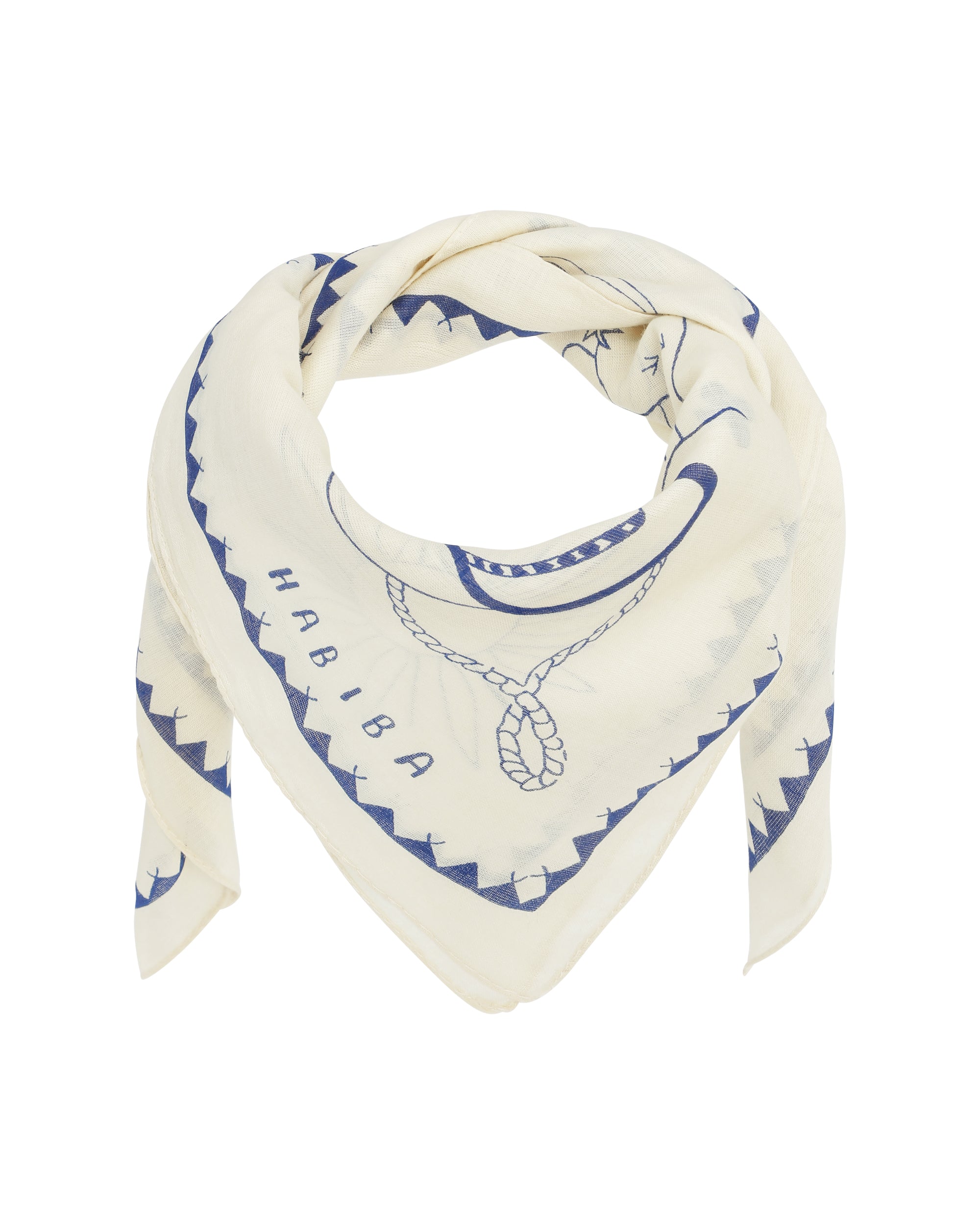 HABIBA POLLY SOLO BANDANA Bandana JAPAN BLUE