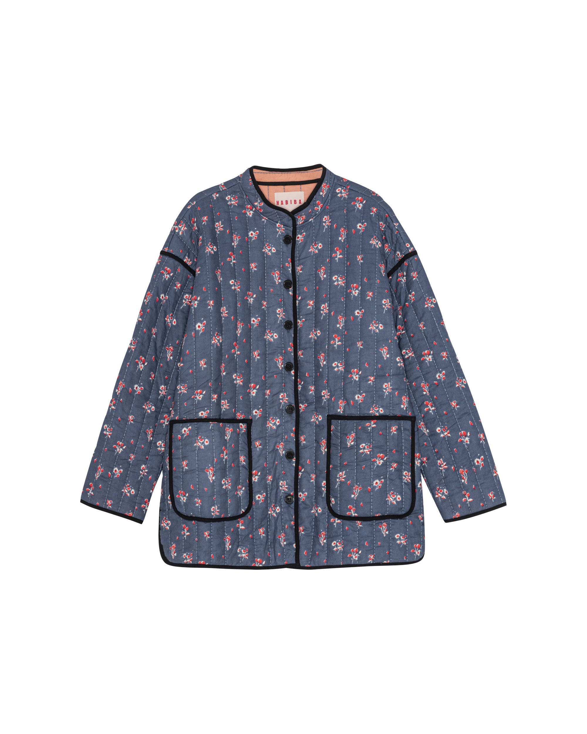 HABIBA REBECCA QUILTED COAT Coat SAPPHIRE